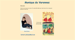 Desktop Screenshot of moniquedevarennes.com