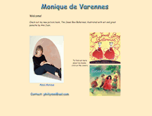 Tablet Screenshot of moniquedevarennes.com